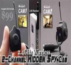 Mayor Spy Cams Dua - Kamera Tersembunyi Dan Kamera Surveillance Wireless 